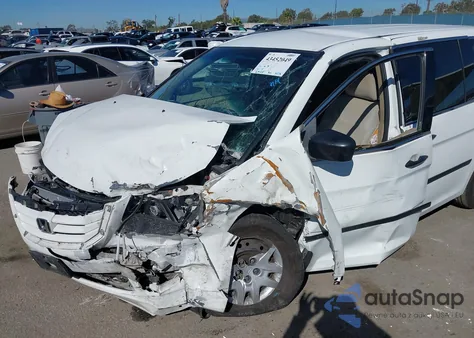 2009 Honda Odyssey Lx from USA, damaged, VIN 5FNRL38259B034519